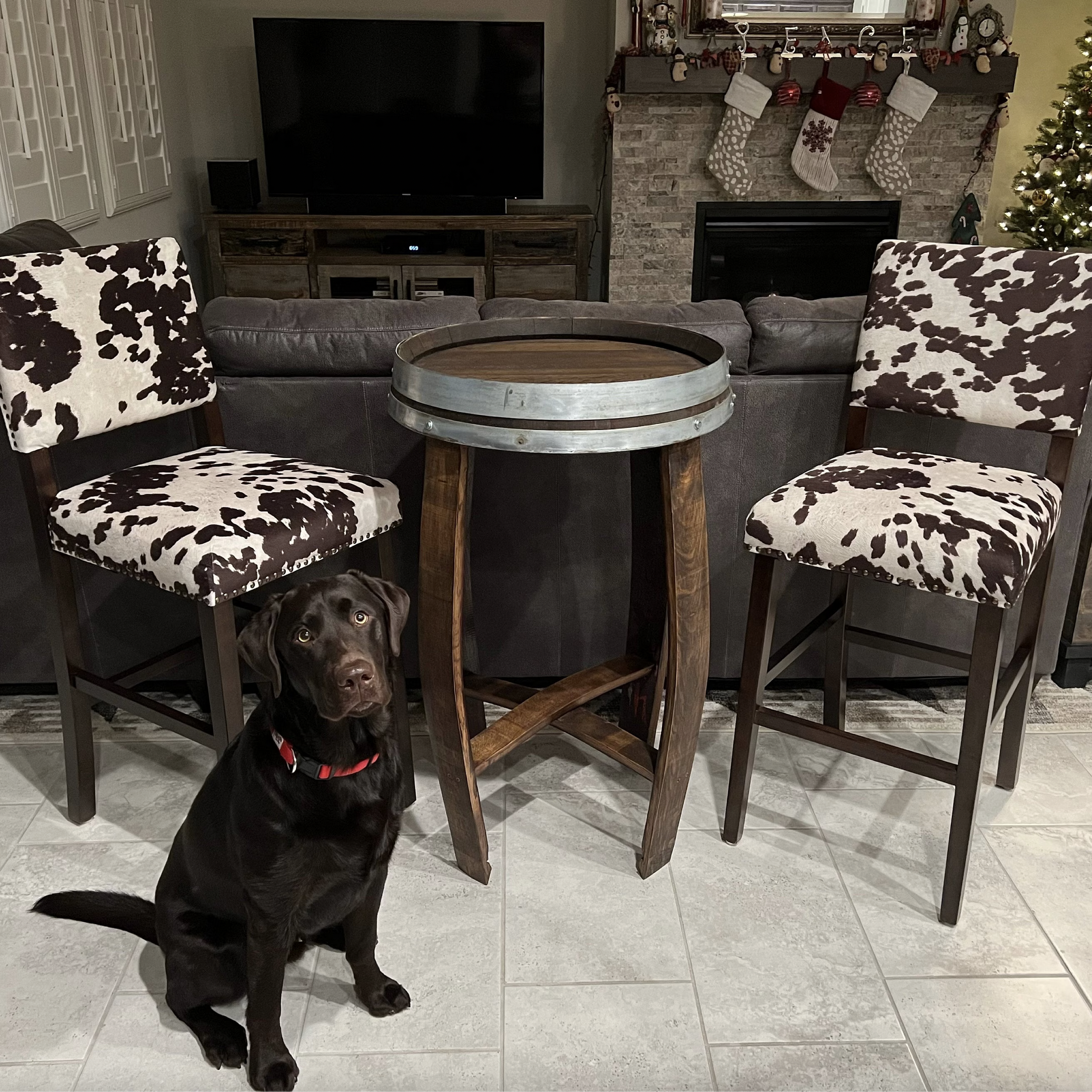 Wine Barrel Bistro Table | Barrel Dreams Inc.