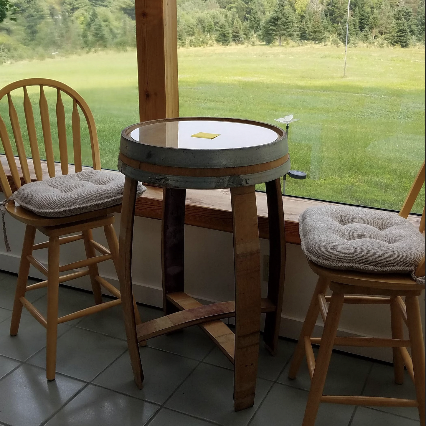 Wine Barrel Bistro Table | Barrel Dreams Inc.