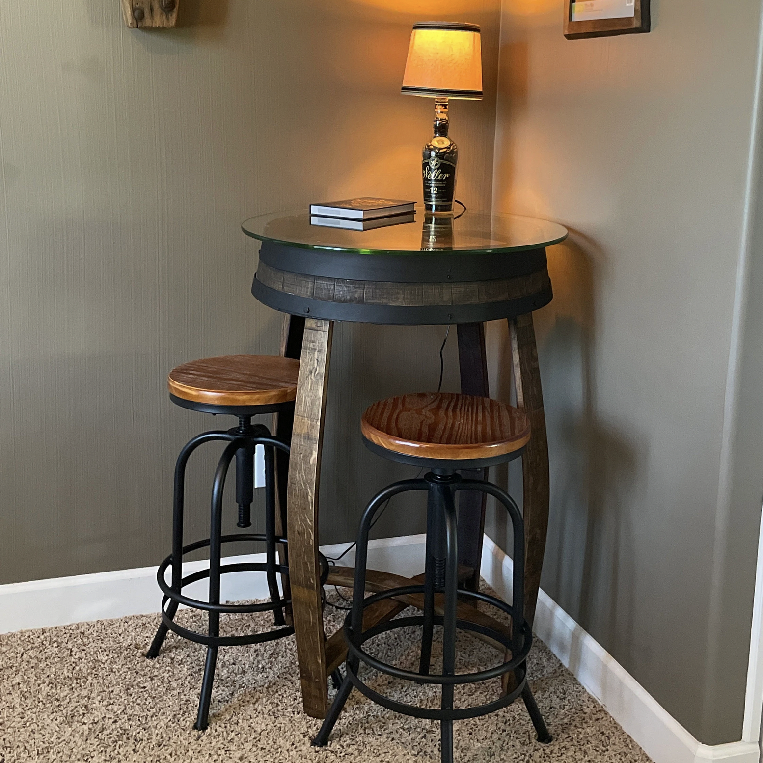 Wine Barrel Bistro Table | Barrel Dreams Inc.