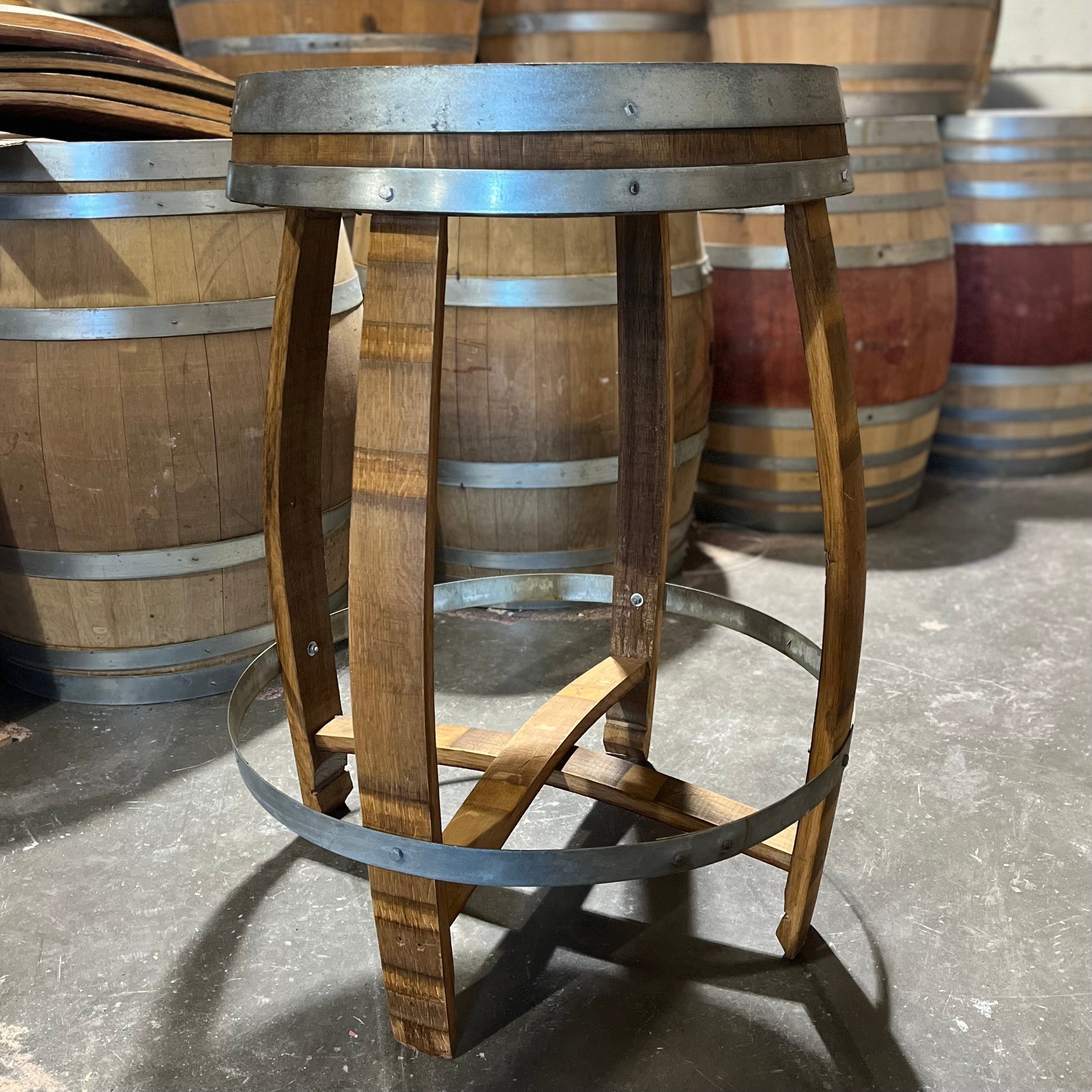 Wine Barrel Bistro Table | Barrel Dreams Inc.