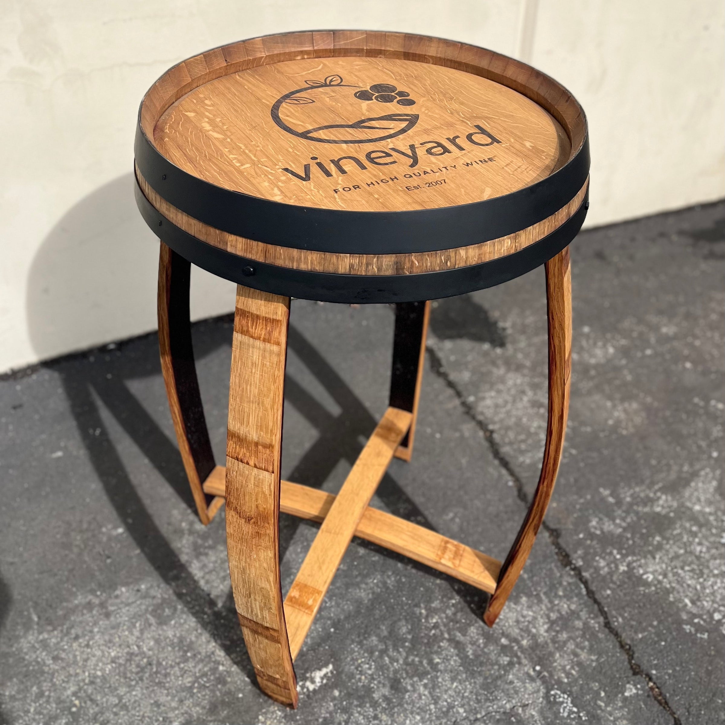 Wine Barrel Bistro Table | Barrel Dreams Inc.